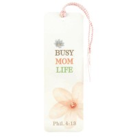 12pk -Tassel Bookmark Busy Mom Life - Pack of 12 12pk -Tassel Bookmark Busy Mom Life - Pack of 12