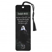 12pk -Tassel Bookmark Eagle Isaiah 40:31 - Pack of 12