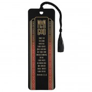 12pk -Tassel Bookmark Man Of God Prov. 3:5-6 - Pack of 12 12pk -Tassel Bookmark Man Of God Prov. 3:5-6 - Pack of 12