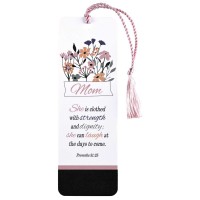 12pk -Tassel Bookmark Mom She Is Clothed - Pack of 12 12pk -Tassel Bookmark Mom She Is Clothed - Pack of 12