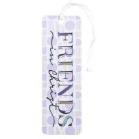 12pk -Tassel Bookmark Friends In Christ - Pack of 12