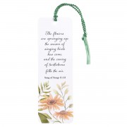 12pk -Tassel Bookmark Flowers Are Springing - Pack of 12