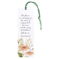12pk -Tassel Bookmark Flowers Are Springing - Pack of 12