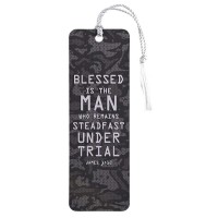12pk -Tassel Bookmark Blessed Is The Man - Pack of 12