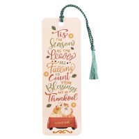 12pk -Tassel Bookmark Count Your Blessings - Pack of 12
