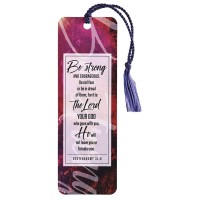 12pk -Tassel Bookmark Be Strong And Courageous - Pack of 12 12pk -Tassel Bookmark Be Strong And Courageous - Pack of 12