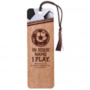 12pk -Tassel Bookmark Soccer In Jesus Name - Pack of 12 12pk -Tassel Bookmark Soccer In Jesus Name - Pack of 12