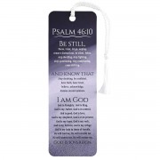 12pk -Tassel Bookmark Be Still And Know Psalm - Pack of 12 12pk -Tassel Bookmark Be Still And Know Psalm - Pack of 12