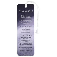 12pk -Tassel Bookmark Be Still And Know Psalm - Pack of 12 12pk -Tassel Bookmark Be Still And Know Psalm - Pack of 12