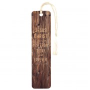 12pk -JESUS CHRIST IS THE SAME TASSEL BOOKMARK - Pack of 12