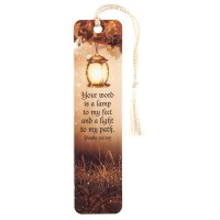 12pk -YOUR WORD IS A LAMP TASSEL BOOKMARK - Pack of 12 12pk -YOUR WORD IS A LAMP TASSEL BOOKMARK - Pack of 12