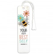 12pk -BEE YOUR VERY BEST SELF TASSEL BOOKMARK - Pack of 12 12pk -BEE YOUR VERY BEST SELF TASSEL BOOKMARK - Pack of 12