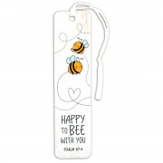 12pk -HAPPY TO BEE WITH YOU TASSEL BOOKMARK - Pack of 12