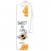 12pk -SWEET AS CAN BEE TASSEL BOOKMARK - Pack of 12 12pk -SWEET AS CAN BEE TASSEL BOOKMARK - Pack of 12