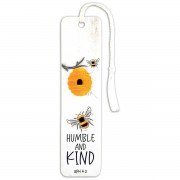 12pk -BEE HUMBLE AND KIND TASSEL BOOKMARK - Pack of 12