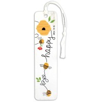 12pk -BEE HAPPY PROVERBS 15:13 TASSEL BOOKMARK - Pack of 12