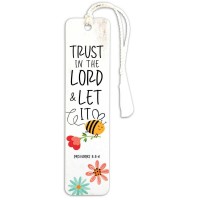 12pk -TRUST...LET IT TASSEL BOOKMARK - Pack of 12