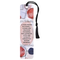 12pk -Bookmark Value A True Friend Is A Jewel - Pack of 12 12pk -Bookmark Value A True Friend Is A Jewel - Pack of 12