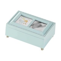 MUSIC BOX PRECIOUS LITTLE ONE BLUE 6X4
