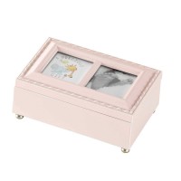 MUSIC BOX PRECIOUS LITTLE ONE PINK 6X4