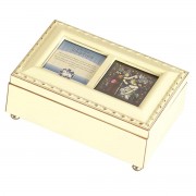 Petite Music Box Baptism Ivory 6x4