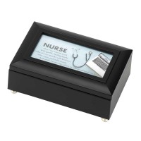 MUSIC BOX NURSE BLACK PETITE 6X4