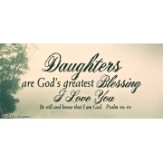 2pk -BE STILL/DAUGHTERS BPP - (Pack of 2)