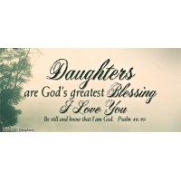 2pk -BE STILL/DAUGHTERS BPP - (Pack of 2)