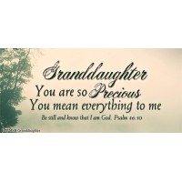 2pk -BE STILL/GRANDDAUGHTER BPP - (Pack of 2)