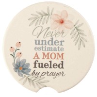 2pk -Car Coasters Never Underestimate A Mom - (Pack of 2)