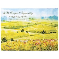 2pk -Card Set Sympathy Landscapes Scripture - (Pack of 2)