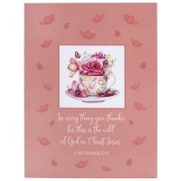 2pk -Card Set Thank You Teacups Scripture - (Pack of 2)