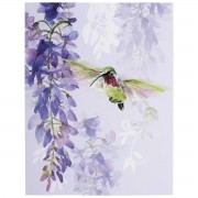 2pk -Card Set Blank Hummingbirds - (Pack of 2)
