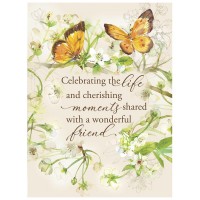 2pk -Card Set Sympathy Butterflies - (Pack of 2)