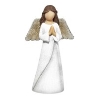 4pk -Angel with Glitter Praying Hands - Pack of 4 4pk -Angel with Glitter Praying Hands - Pack of 4