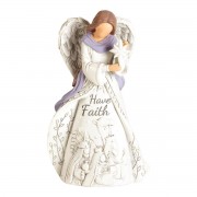 2pk -ANGEL FAITH STAR WITH WISEMEN RESIN - (Pack of 2) 2pk -ANGEL FAITH STAR WITH WISEMEN RESIN - (Pack of 2)