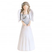 2pk -Angel With Silver Star 5.75in - (Pack of 2) 2pk -Angel With Silver Star 5.75in - (Pack of 2)