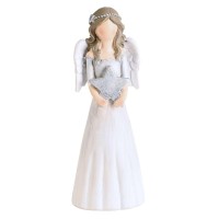 2pk -Angel With Silver Star 5.75in - (Pack of 2) 2pk -Angel With Silver Star 5.75in - (Pack of 2)