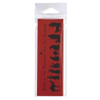 6pk -Packaged Bookmarks Jesus Is The Reason - Pack of 6