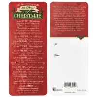 10pk -Christmas True Meaning of Twelve Days - Pack of 100 10pk -Christmas True Meaning of Twelve Days - Pack of 100