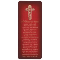 12pk -Bookmarks A Christmas Cross - Pack of 12 12pk -Bookmarks A Christmas Cross - Pack of 12