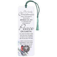 15pk -Tassel Coin Bookmark Christmas Angel - Pack of 15