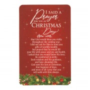 12pk - Bookmark PKT I SAID A PRAYER PAPER 2.5X4 - Pack of 12