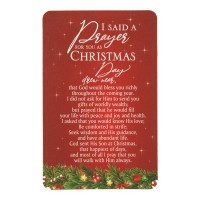 12pk - Bookmark PKT I SAID A PRAYER PAPER 2.5X4 - Pack of 12