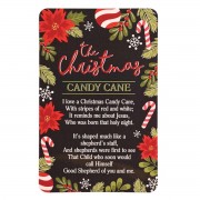 12pk -Pocketcard Bookmark Christmas Candy - Pack of 12 12pk -Pocketcard Bookmark Christmas Candy - Pack of 12