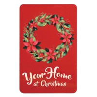 12pk -Pocketcard Bookmark Your Home Christmas - Pack of 12