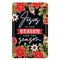 12pk -Pocketcard Bookmark Jesus Is The Reason - Pack of 12