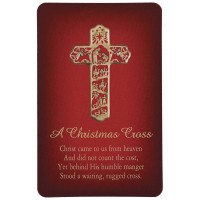 12pk -Pocketcard A Christmas Cross - Pack of 12 12pk -Pocketcard A Christmas Cross - Pack of 12