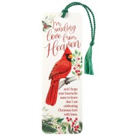 12pk -CARDINAL TASSEL BOOKMARK I'M SENDING - Pack of 12