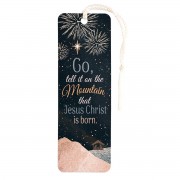 12pk -Tassel Bookmark Go Tell It On The - Pack of 12